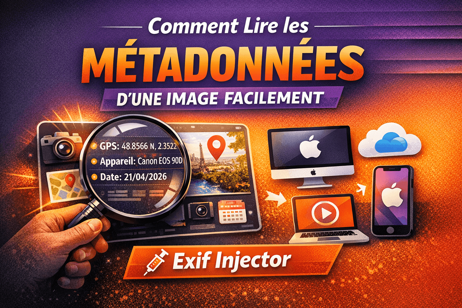 Comment lire les métadonnées d'une image facilement