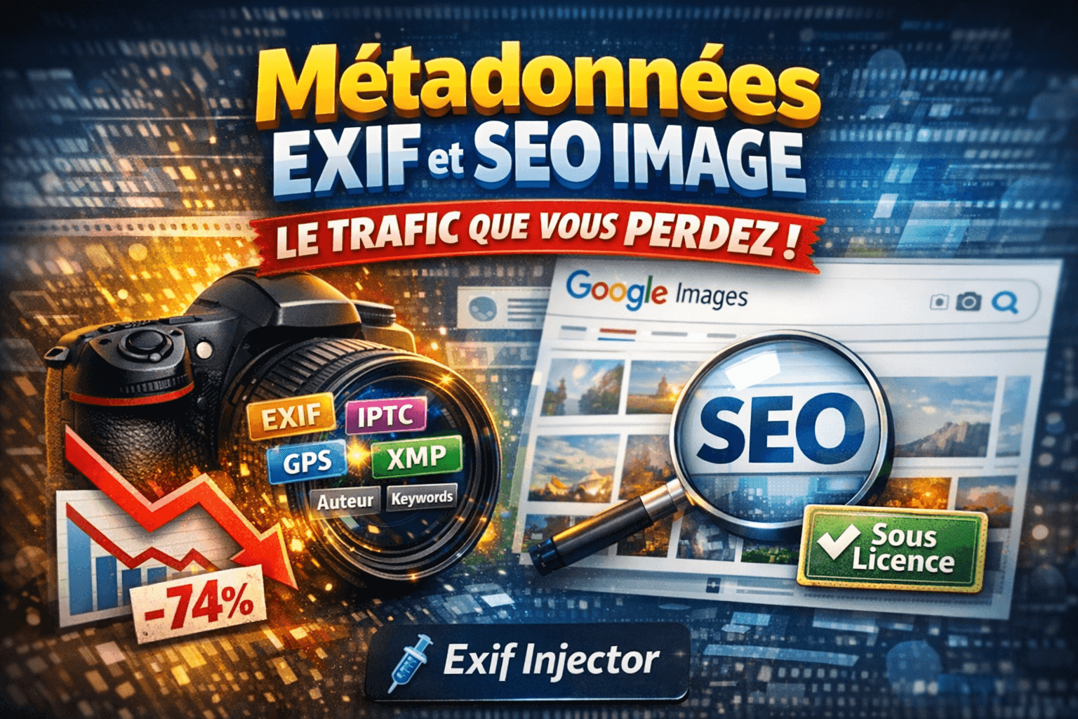 Pourquoi 90 % des sites ignorent les métadonnées EXIF (et perdent du trafic)