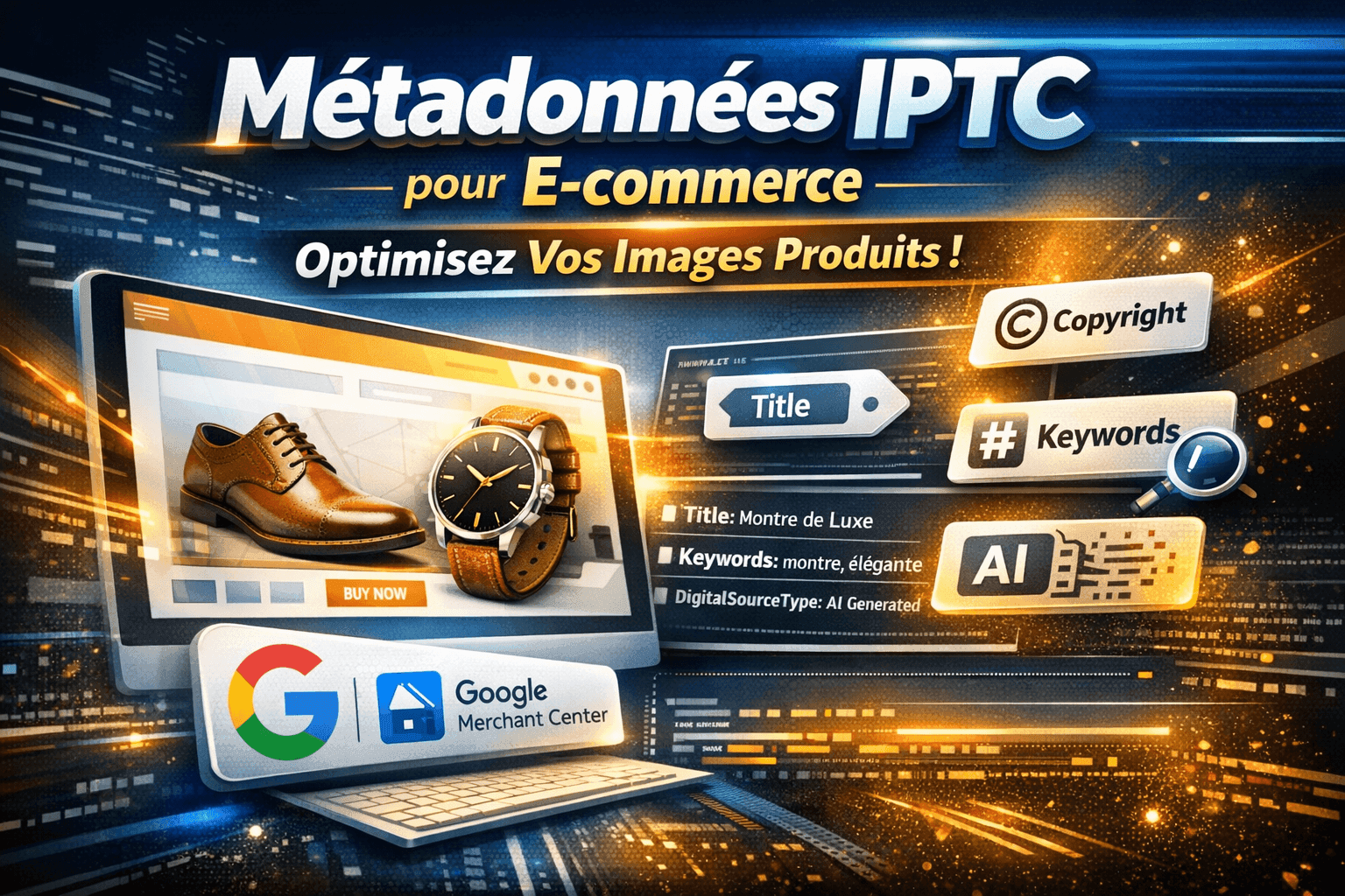 Métadonnées IPTC pour E-commerce : Guide Complet pour vos Images Produits