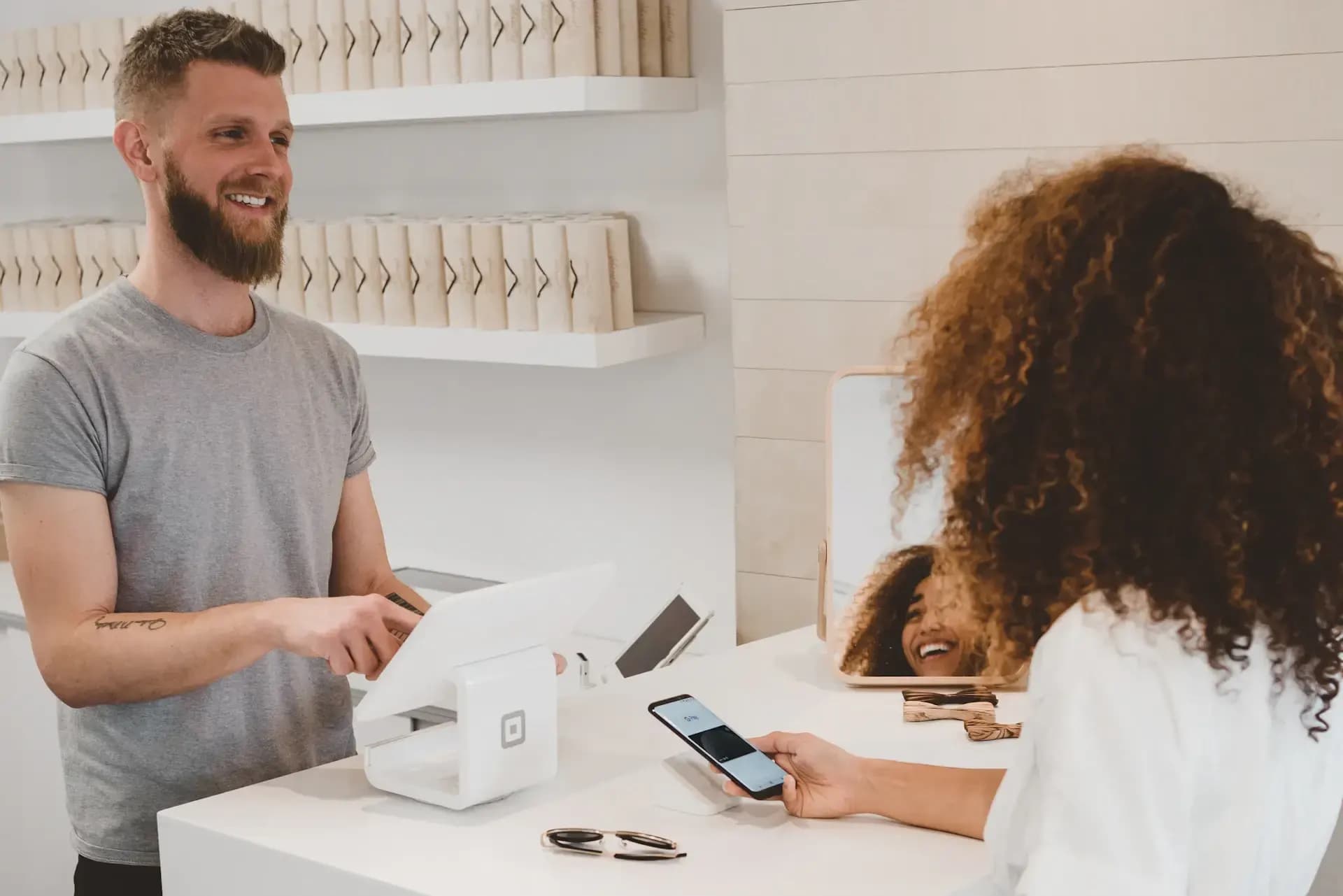 Amazon marketplace product photography of a checkout retail counter with embedded IPTC keywords, brand name and copyright via Exif Injector AI EXIF metadata embedder